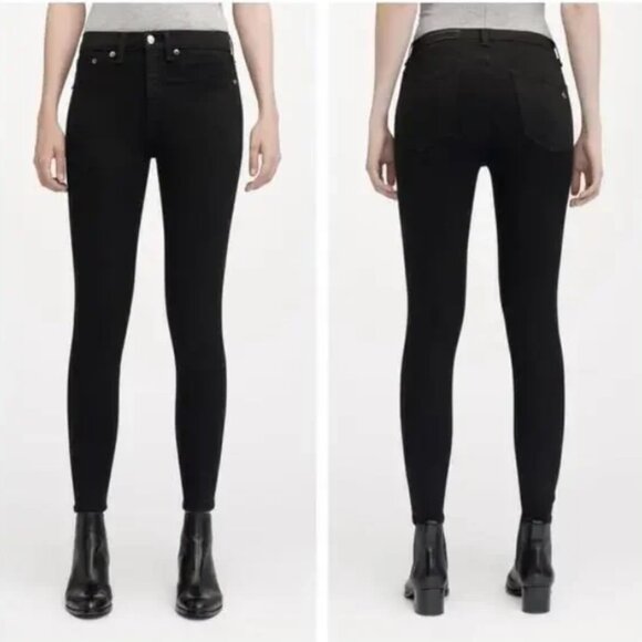 Bundle of 6 Skinny Jeans sizes 24-28 - rag&bone, theory, free people, all saints - Picture 5 of 6